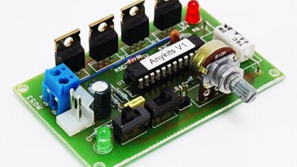 DC Motor & Direction Controller with Brake using MC33035