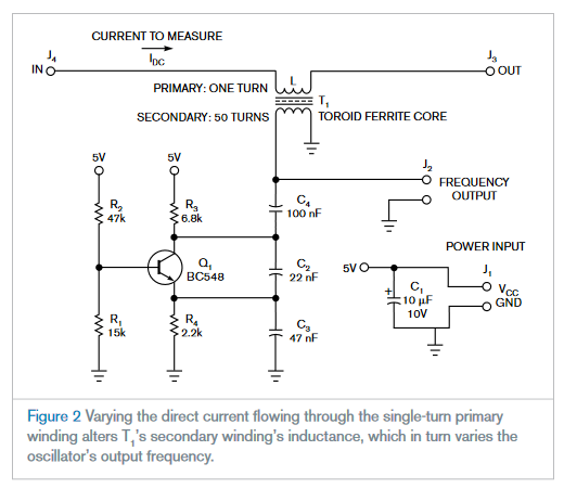 Low-cost current monitor tracks high dc currents