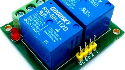 Dual Relay Board Using SMD Components