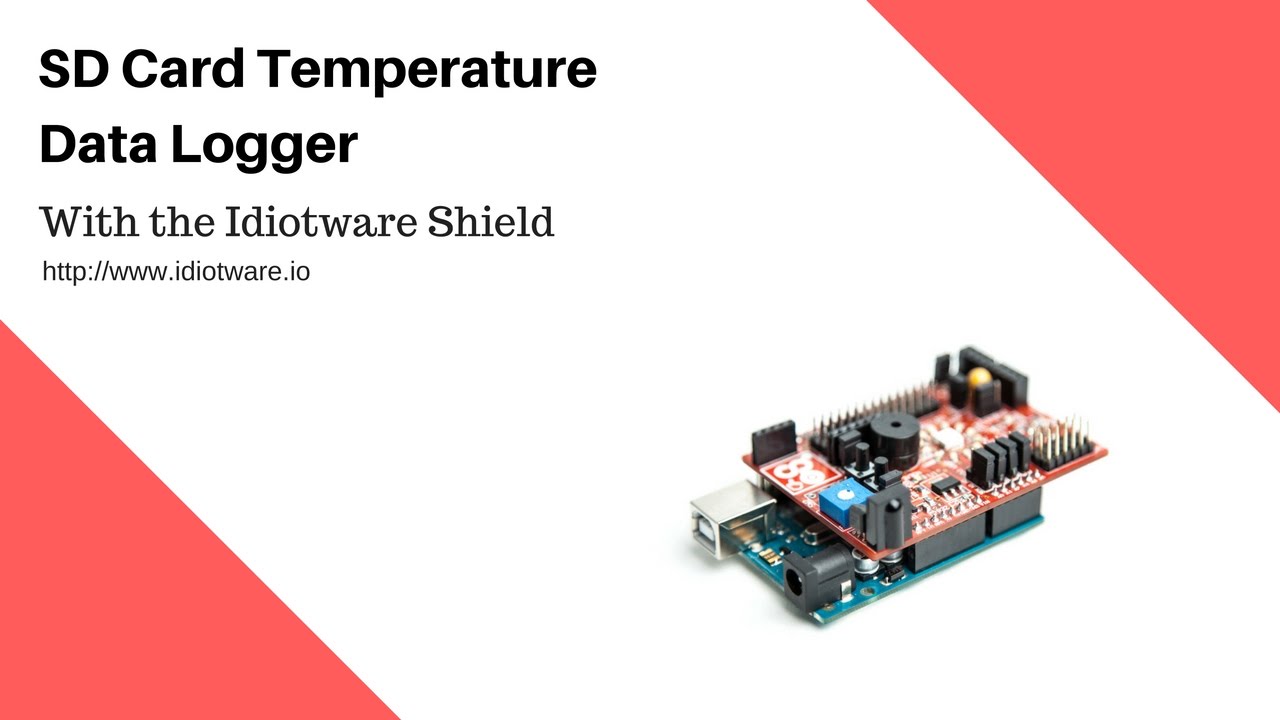 IdIoTware SD Card Temperature Logger