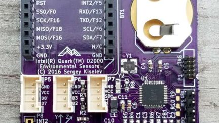 Intel(r) Quark(tm) micrcontroller D2000 based Environmental sensors board