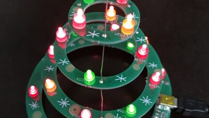 PCB X-mas tree