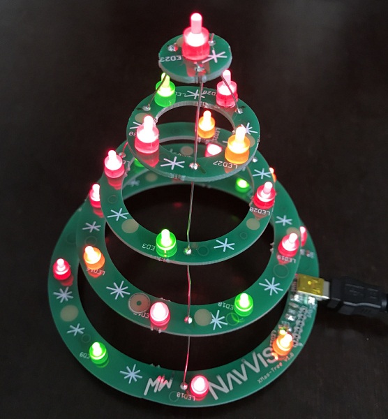 PCB X-mas tree