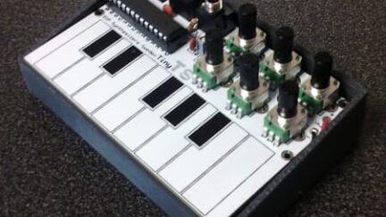 An open-source DIY touch synthesizer