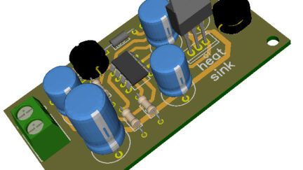 12V @ 80mA Transformerless Power Supply