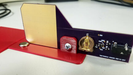 Tiny CW Capacitive Touch Paddle