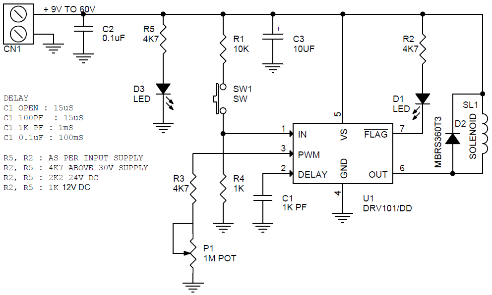 Designing a power-saving solenoid driver: Design concepts