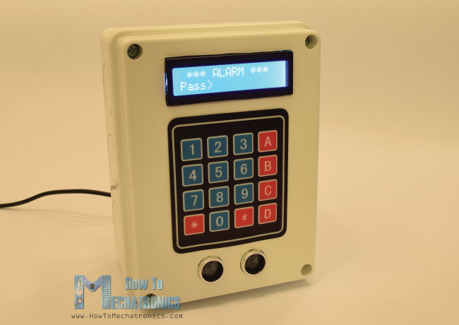 Alarm System Powered By Arduino