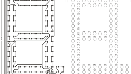 LED Based Large Size 7 Segment Display