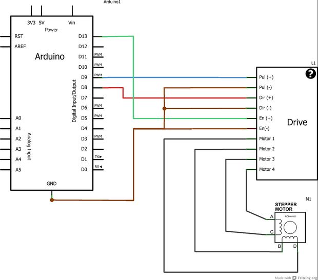 Control Nema Stepper Motor With Arduino