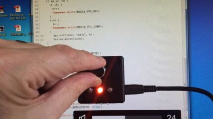 USB Volume Control and Caps Lock LED