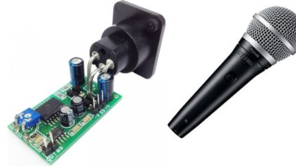 Tiny Professional Microphone Preamplifier