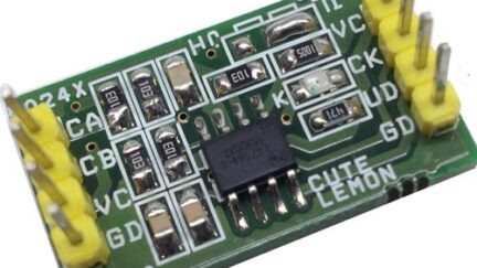 CMOS-TTL QUADRATURE ENCODER USING LS7084