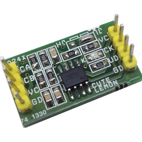 CMOS-TTL QUADRATURE ENCODER USING LS7084