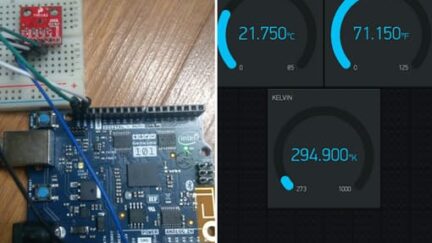 DIY BLE Thermometer With Arduino and Blynk