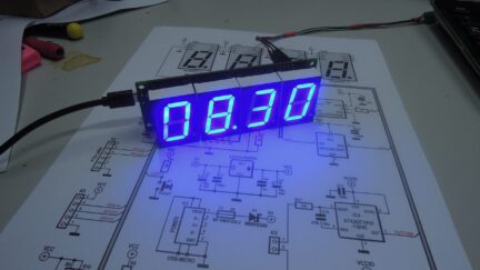 RGBdigit clock