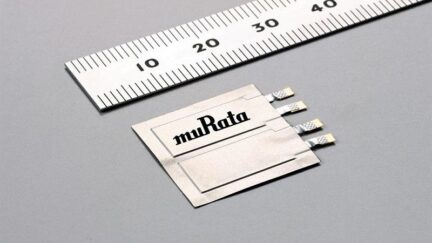 Ultra thin supercapacitor for peak power assist