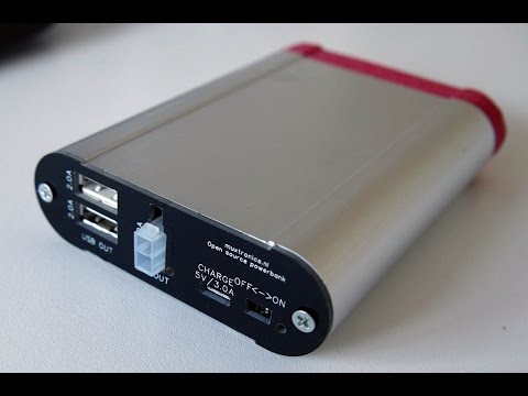 Open source 12V powerbank 