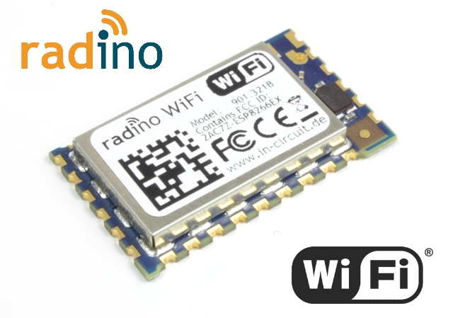 Radino WiFi: Arduino With ESP8266EX