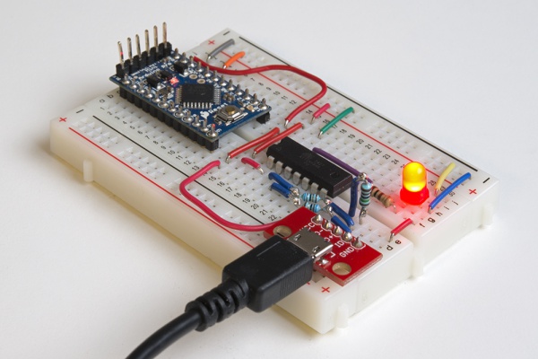 Installing The Micronucleus Bootloader To An ATtiny Via Arduino