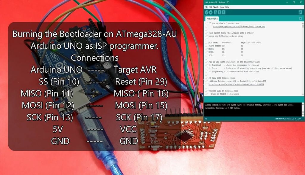 Follow this instruction to burn bootloader