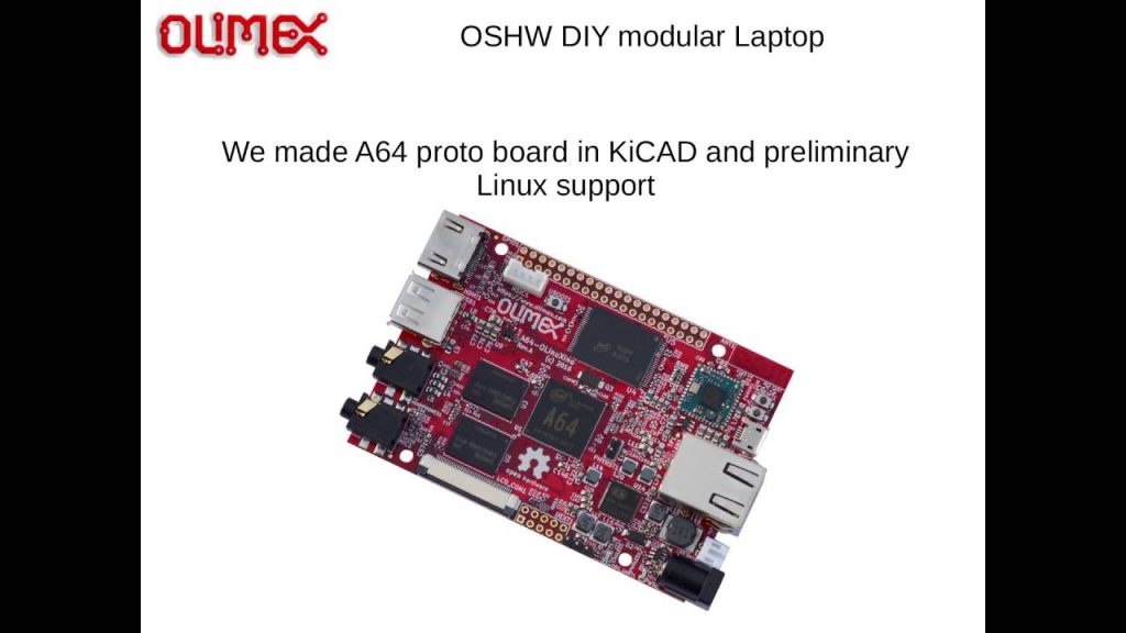 Open Source DIY Laptop Kit By Olimex