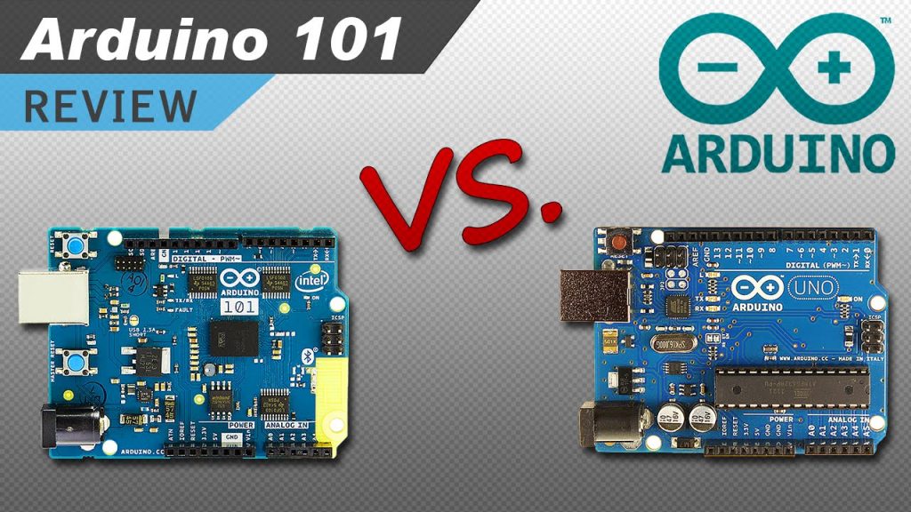 The New Arduino 101 (Genuino 101) – Unboxing, Set Up, and Comparing it to the Arduino Uno