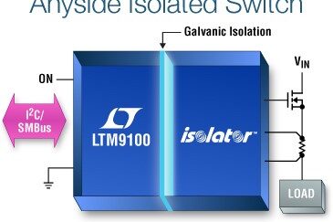 LTM9100 – Anyside™ High Voltage Isolated Switch Controller with I²C