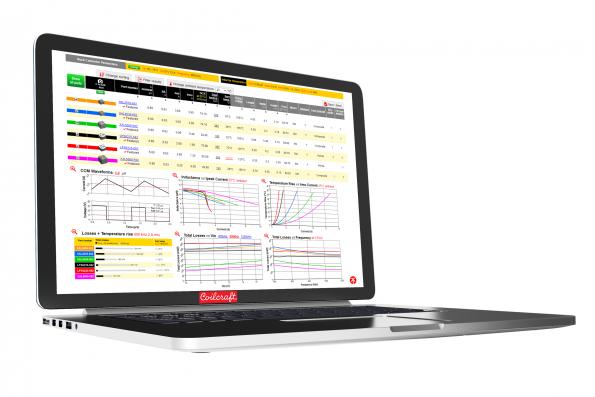 Coilcraft.com – Power inductor selection tool adds performance data