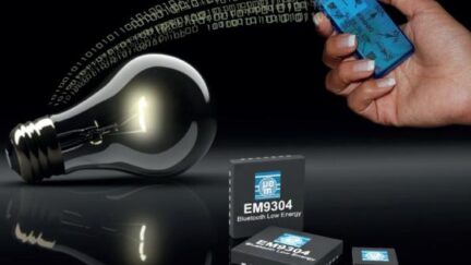 Bluetooth chip is only 4x4mm