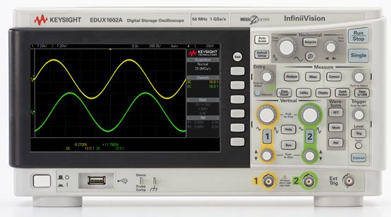 Keysight adds 50/70/100 MHz oscilloscopes for educators, small labs