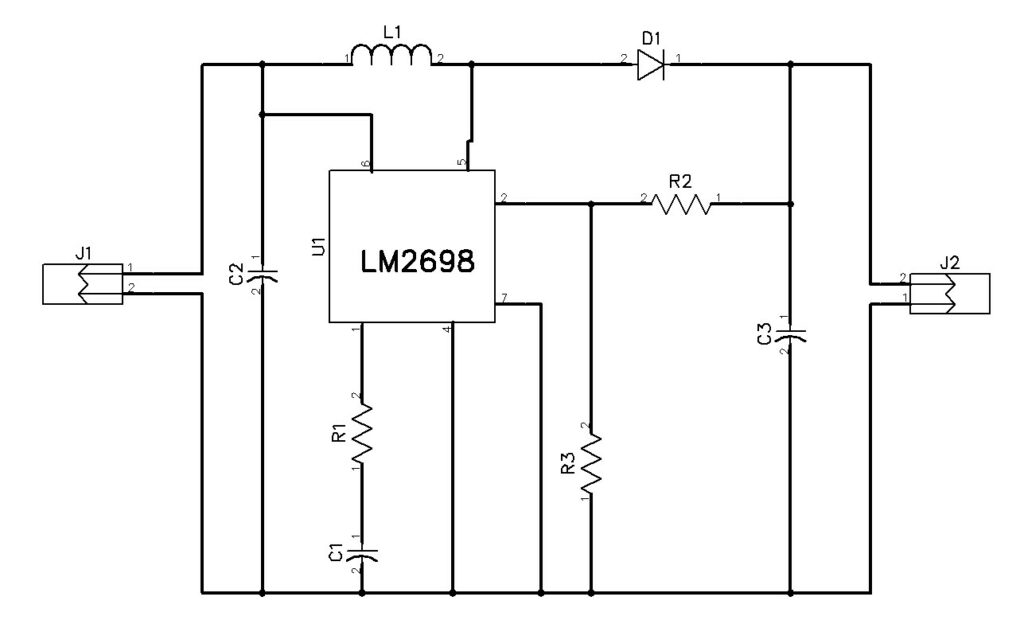 5V to 12V @400mA Boost Converter