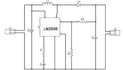 5V to 12V @400mA Boost Converter