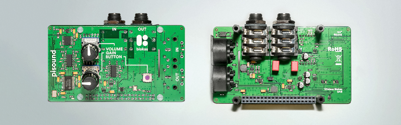 PiSound – Audio Card For Raspberry Pi