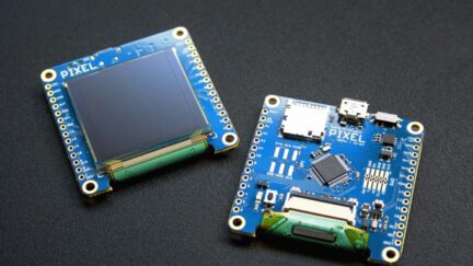 Pixel 2.0, Arduino Zero-Like Board With Smart Display