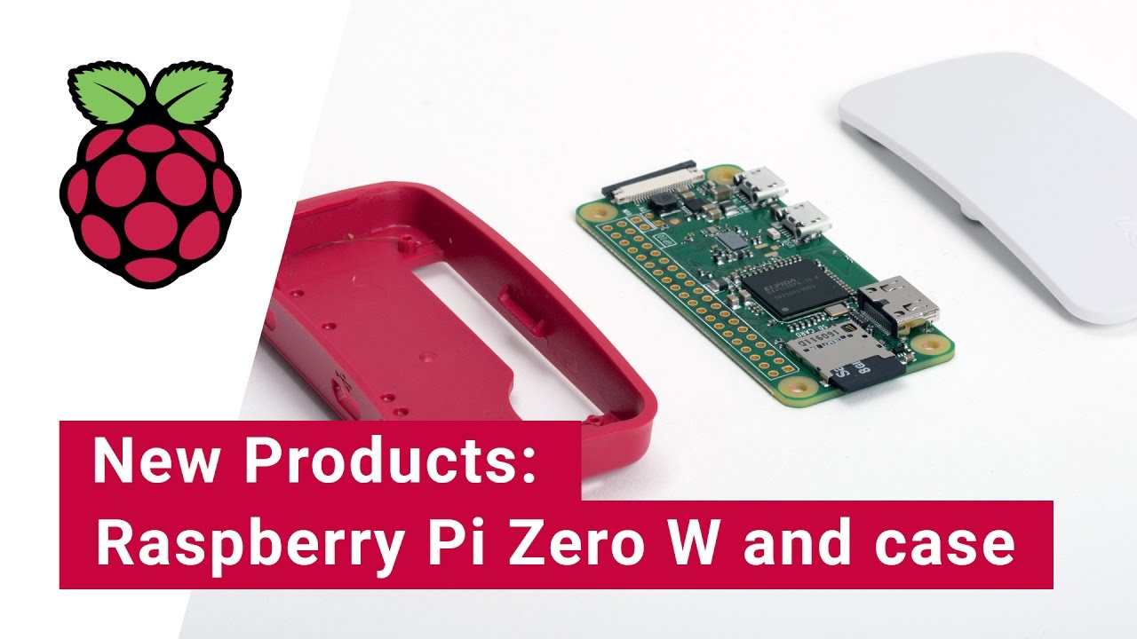 Zero W, New €10 Raspberry Pi with WLAN and Bluetooth