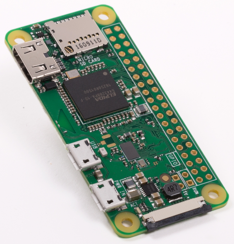 Zero W, New €10 Raspberry Pi with WLAN and Bluetooth