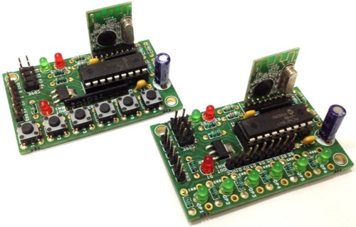 6 Channel RF Remote Controller Using CC2500 RF Modules