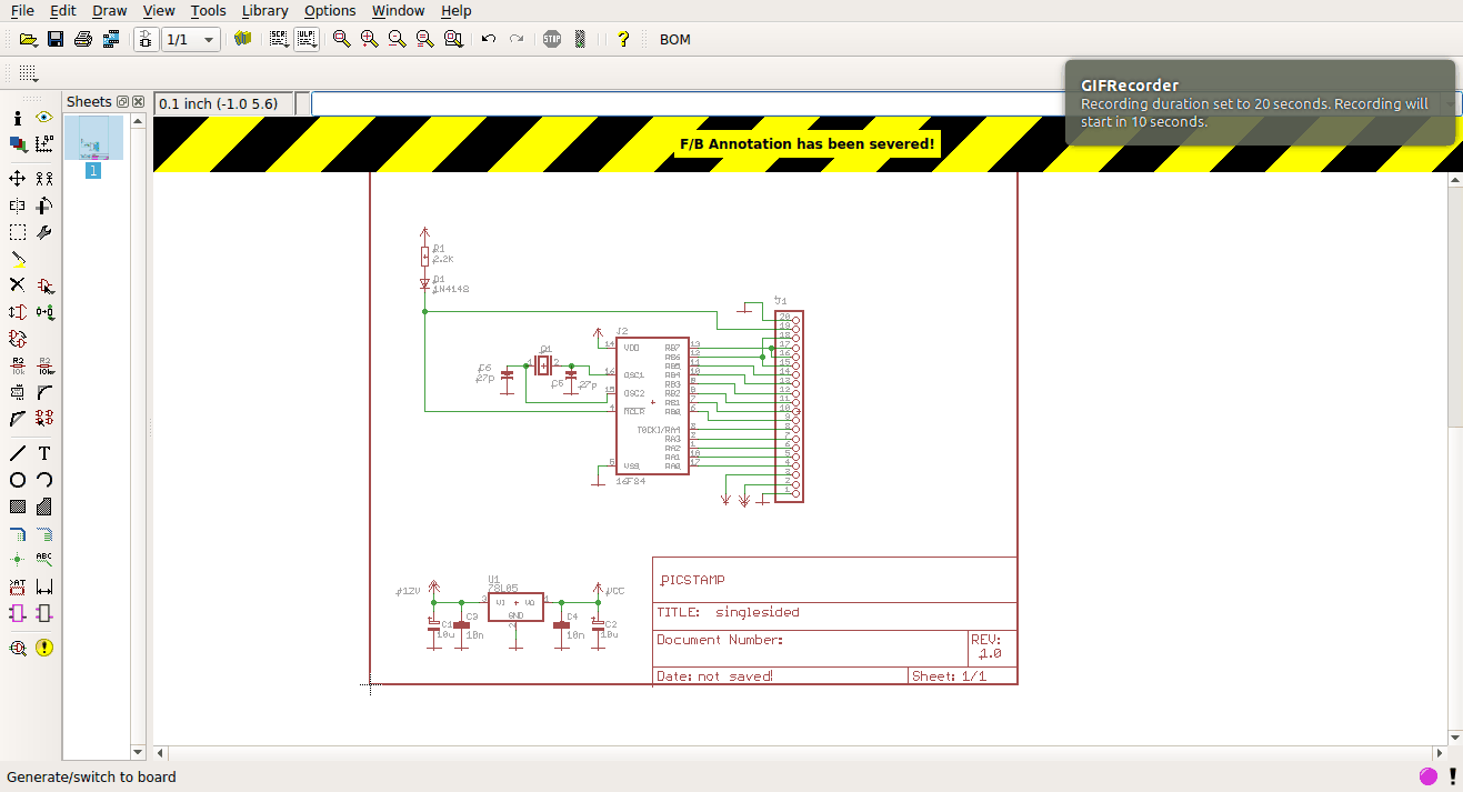 Exploring Eagle CAD ULPs #5 – Place50.ULP Place All Parts of The Board to The Position in The Schematic