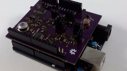 Educational Biomed Shield for Arduino 101