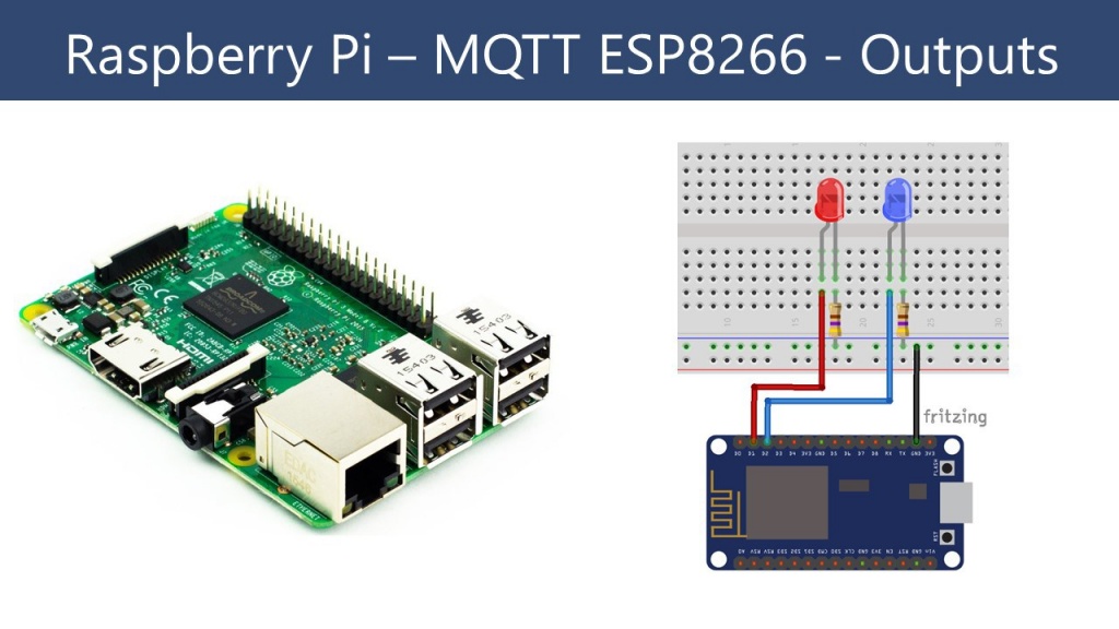 Raspberry Pi Publishing MQTT Messages to ESP8266