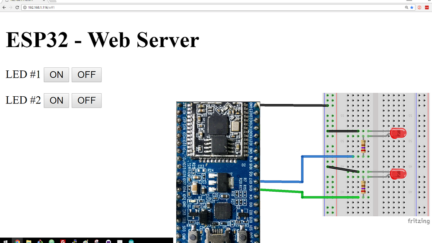 ESP32 Web Server – Arduino IDE