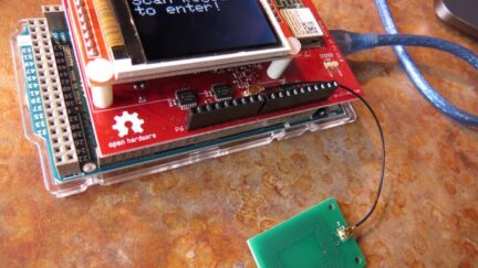 Arduino RFID Keycard Access