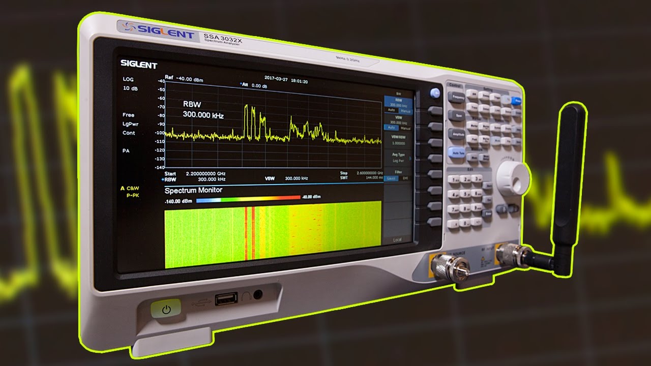 Siglent SSA3032X Spectrum Analyzer Review & Experiments Electronics