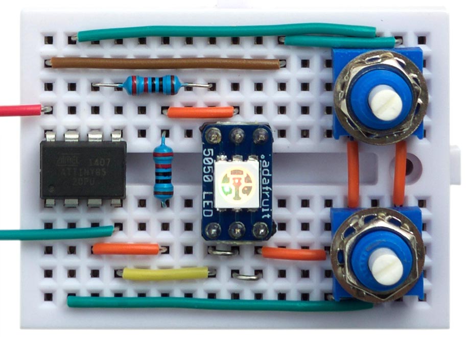 10 or 12-bit DAC from the ATtiny85