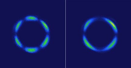 The First 3D Quantum Liquid Crystals