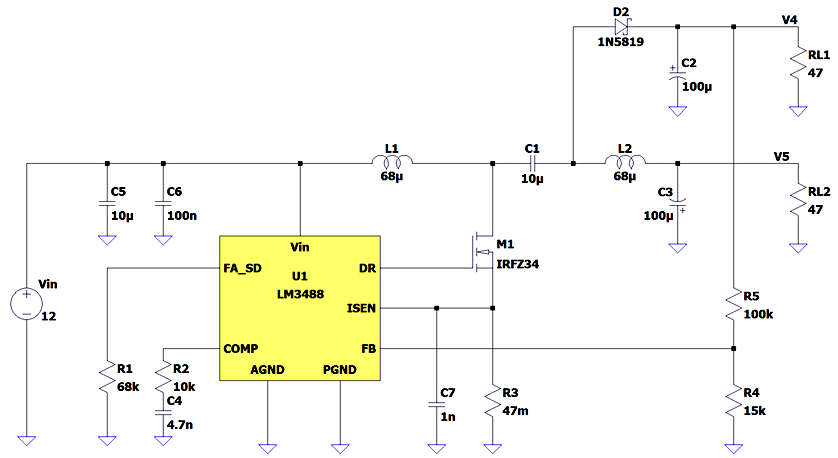 SEPIC/Ćuk converter sprouts second output