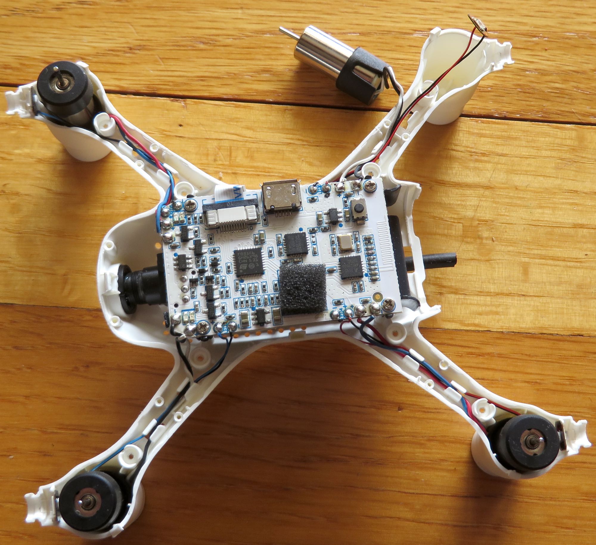 FPV drone teardown