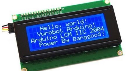 Real Time Clock On 20×4 I2C LCD Display with Arduino
