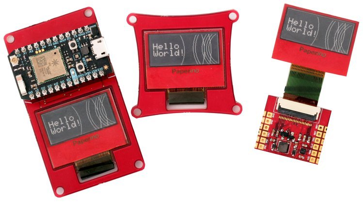 Paperino, The ePaper Display Shield